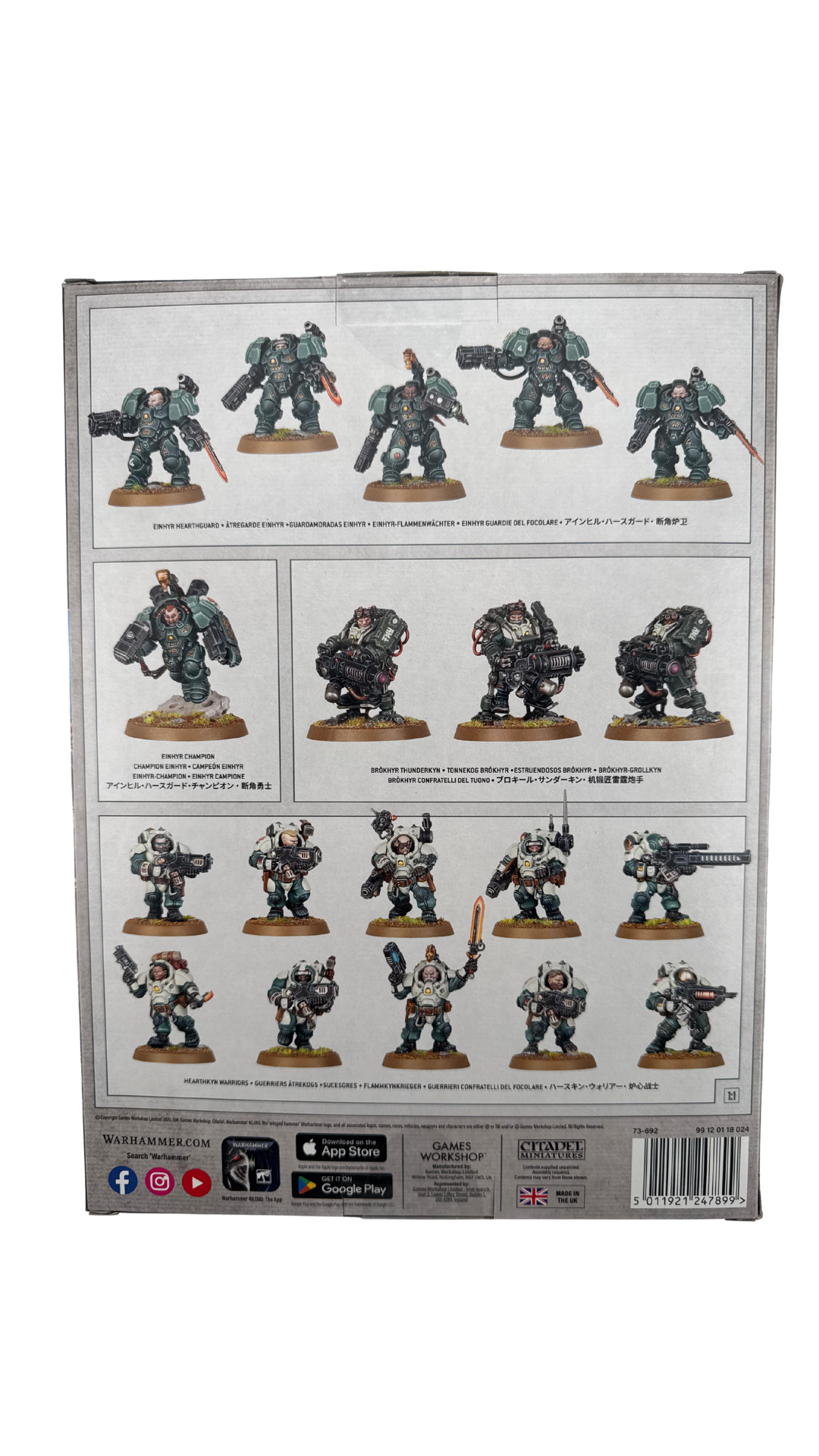 Warhammer 40,000 Combat Patrol: Leagues of Votann, 19 Miniatures, Current Edition (Games Workshop 73-692)