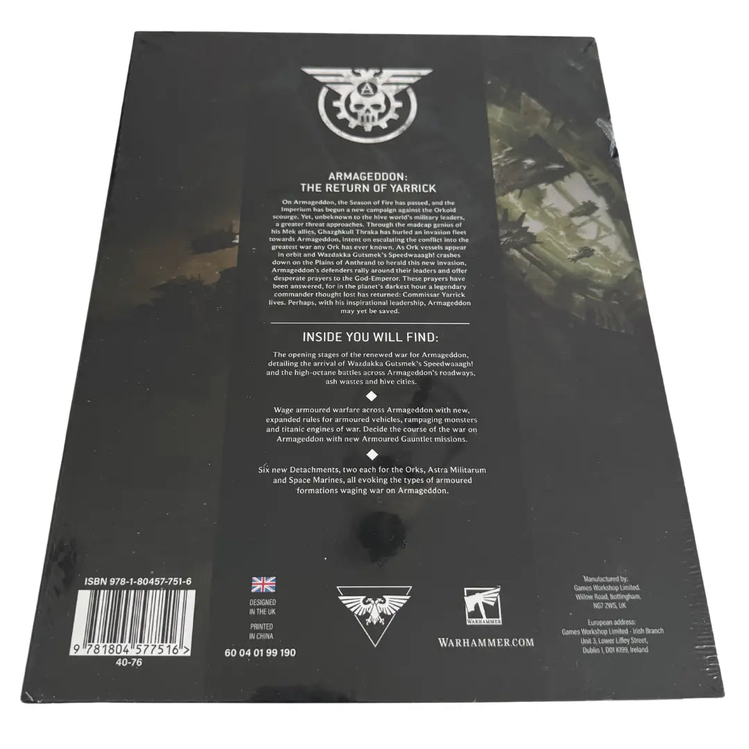 Warhammer 40,000: Armageddon – The Return of Yarrick: War Without End