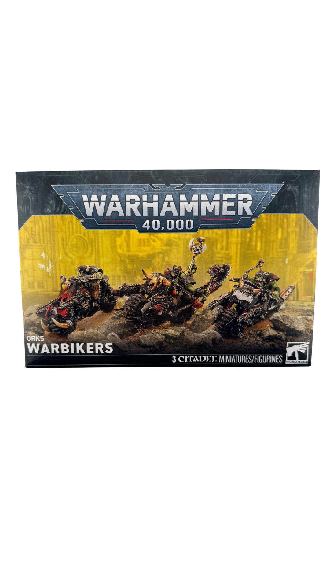 Warhammer 40,000 Orks: Warbikers, 3 Bike Miniatures, 2026 Edition (Games Workshop 50-79)