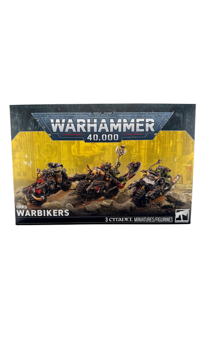 Warhammer 40,000 Orks: Warbikers, 3 Bike Miniatures, 2026 Edition (Games Workshop 50-79)