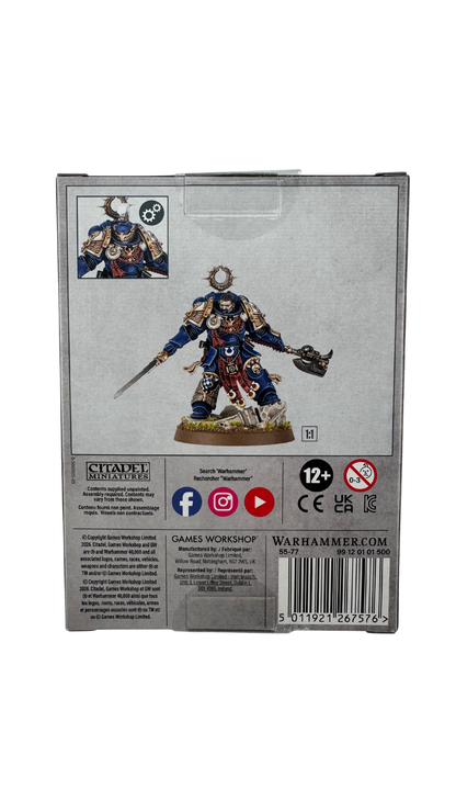 Warhammer 40,000 Space Marines: Kaius Konorius, Ultramarines Character Miniature (Games Workshop 55-77)