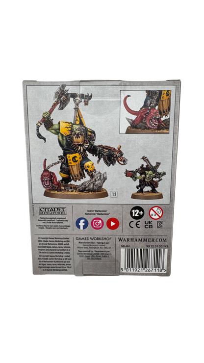 Warhammer 40,000 Orks: Warboss with Ammo Runt, 2026 Edition (Games Workshop 50-84)