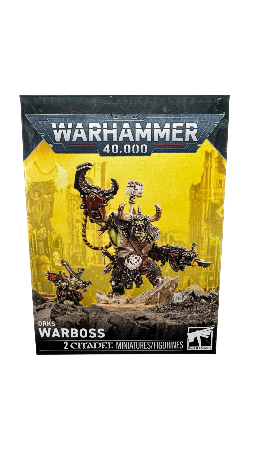 Warhammer 40,000 Orks: Warboss with Ammo Runt, 2026 Edition (Games Workshop 50-84)