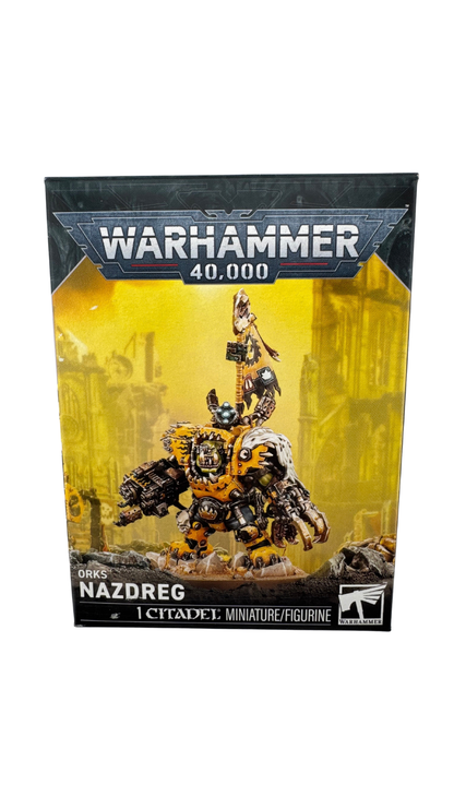 Warhammer 40,000 Orks: Nazdreg, Bad Moons Warlord Character Miniature (Games Workshop 50-82)