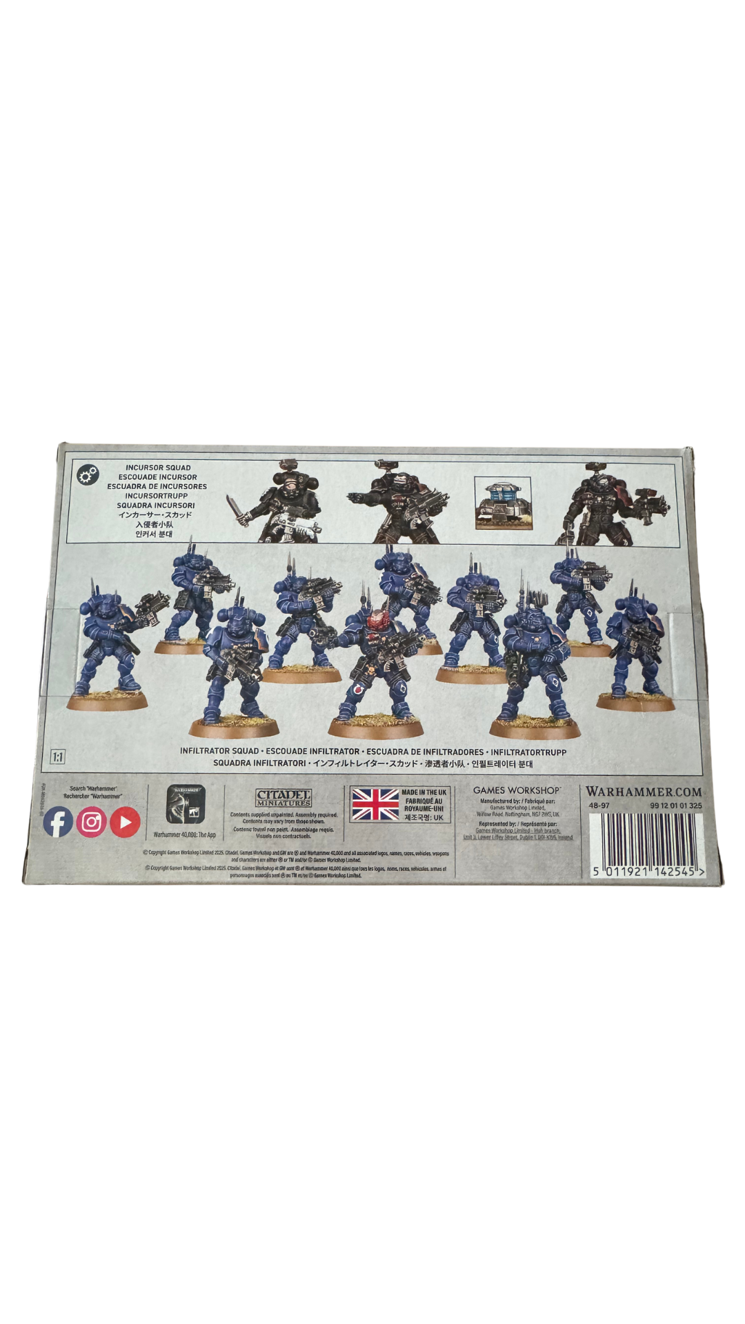 Infiltrator Squad | Warhammer 40K Space Marines | MOD Shop