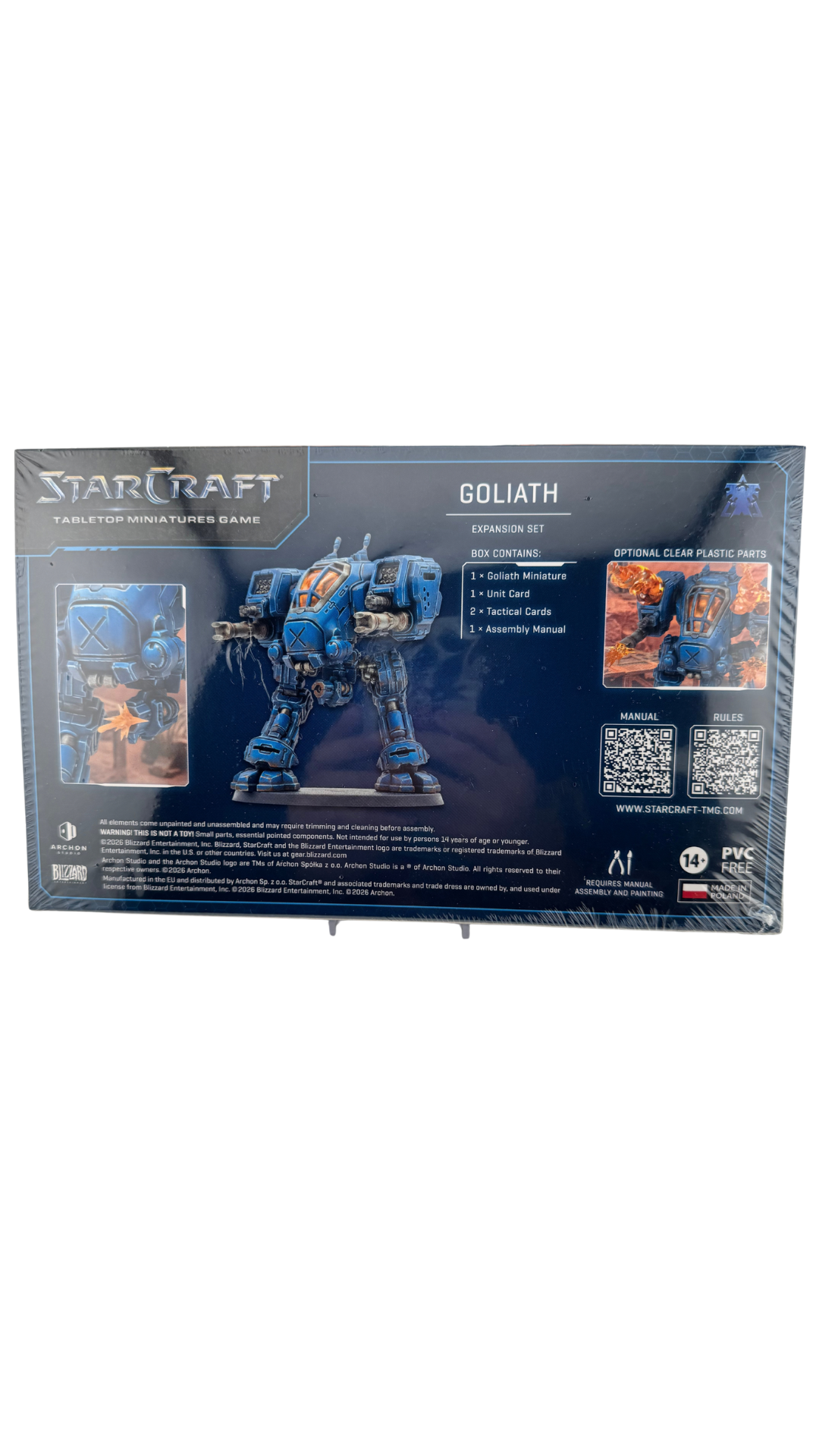 StarCraft Tabletop Miniatures Game: Goliath, Terran Expansion Set (Archon Studio)