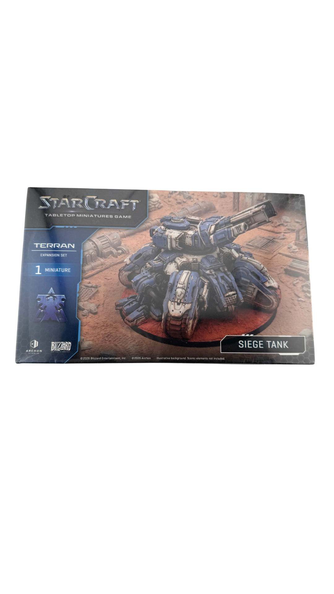StarCraft Tabletop Miniatures Game: Siege Tank, Terran Expansion Set (Archon Studio)