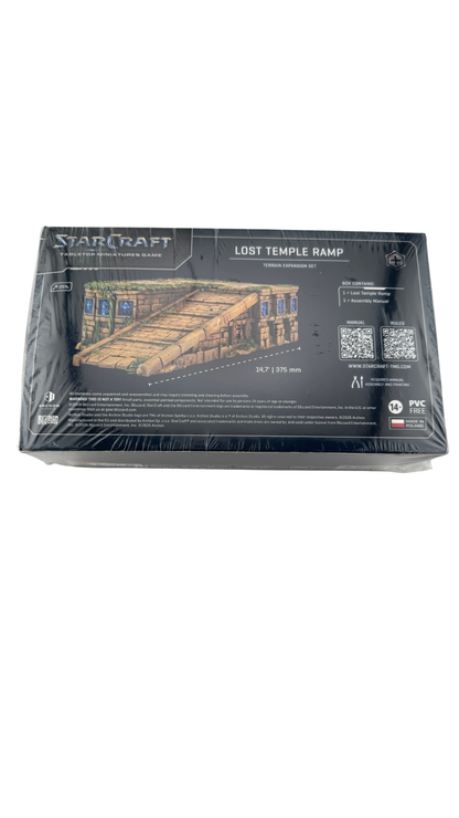 StarCraft Tabletop Miniatures Game: Lost Temple Ramp, Terrain Expansion Set (Archon Studio)