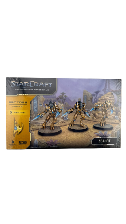 StarCraft Tabletop Miniatures Game: Zealot, Protoss Expansion Set, 3 Miniatures (Archon Studio)