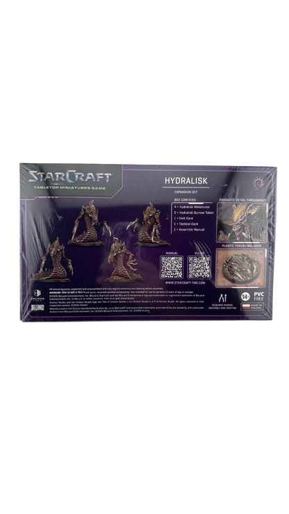 StarCraft Tabletop Miniatures Game: Hydralisk, Zerg Expansion Set, 4 Miniatures (Archon Studio)