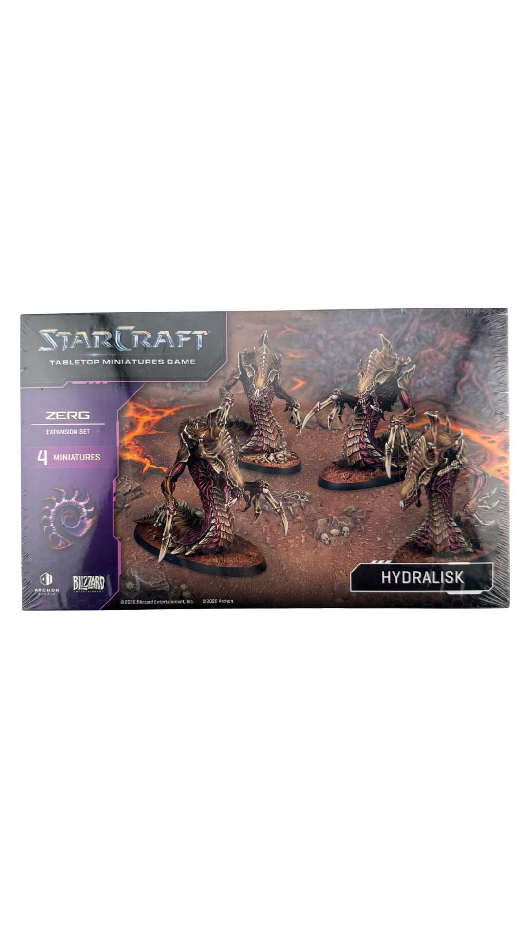 StarCraft Tabletop Miniatures Game: Hydralisk, Zerg Expansion Set, 4 Miniatures (Archon Studio)