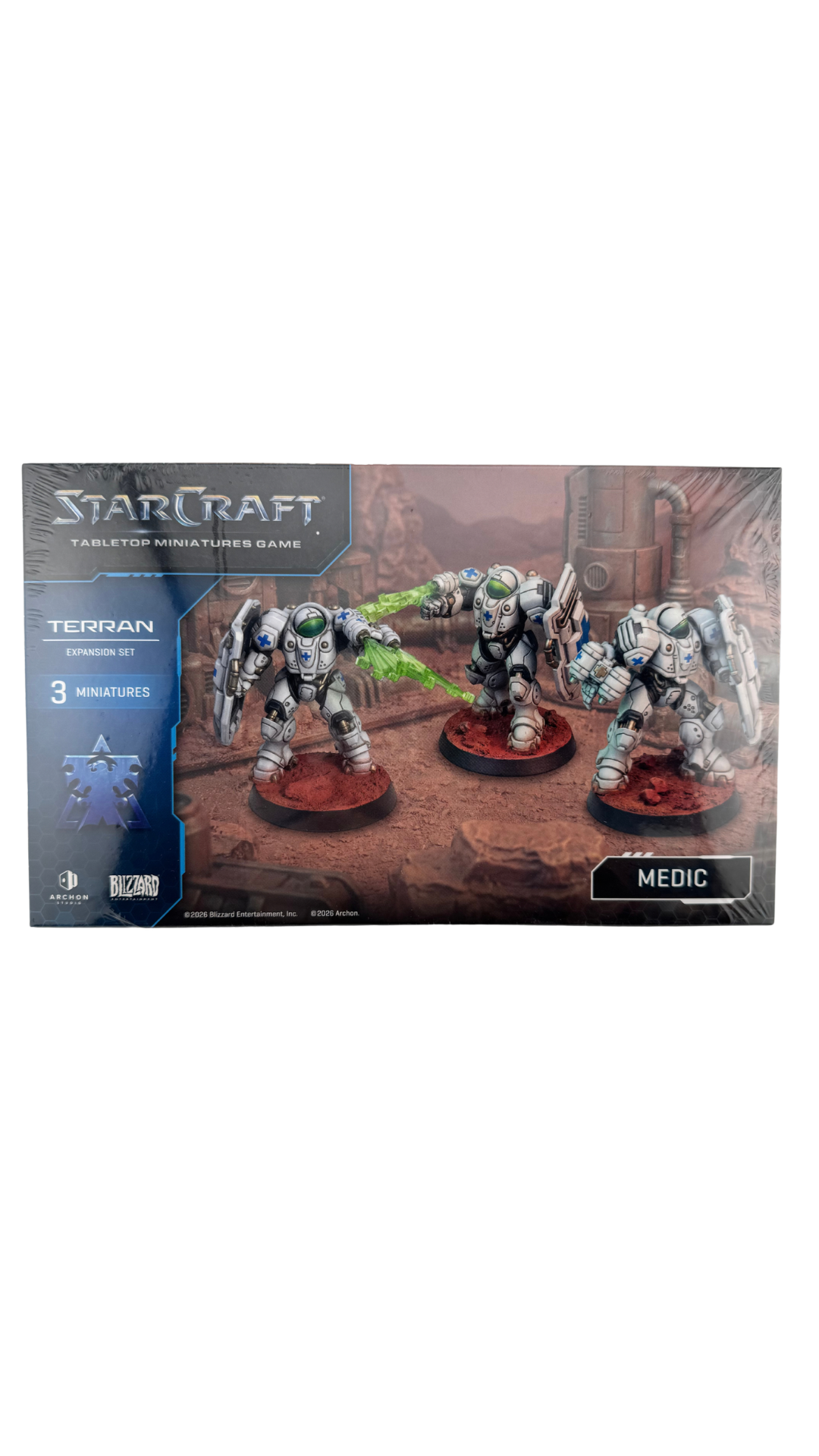 StarCraft Tabletop Miniatures Game: Medic, Terran Expansion Set, 3 Miniatures (Archon Studio)