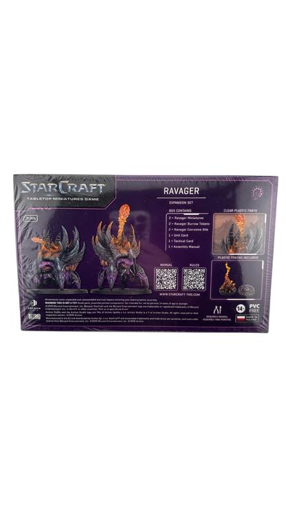 StarCraft Tabletop Miniatures Game: Ravager, Zerg Expansion Set, 2 Miniatures (Archon Studio)
