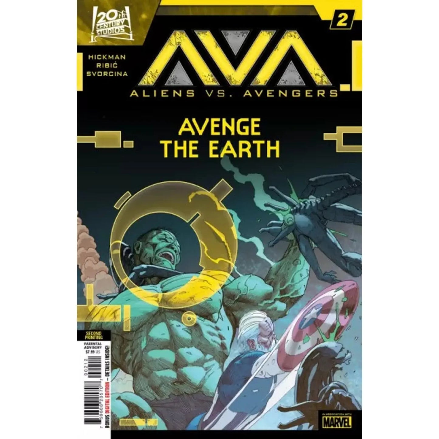 Aliens vs. Avengers 2E 2nd Printing Esad RibiÄ‡ - MOD Shop LLC