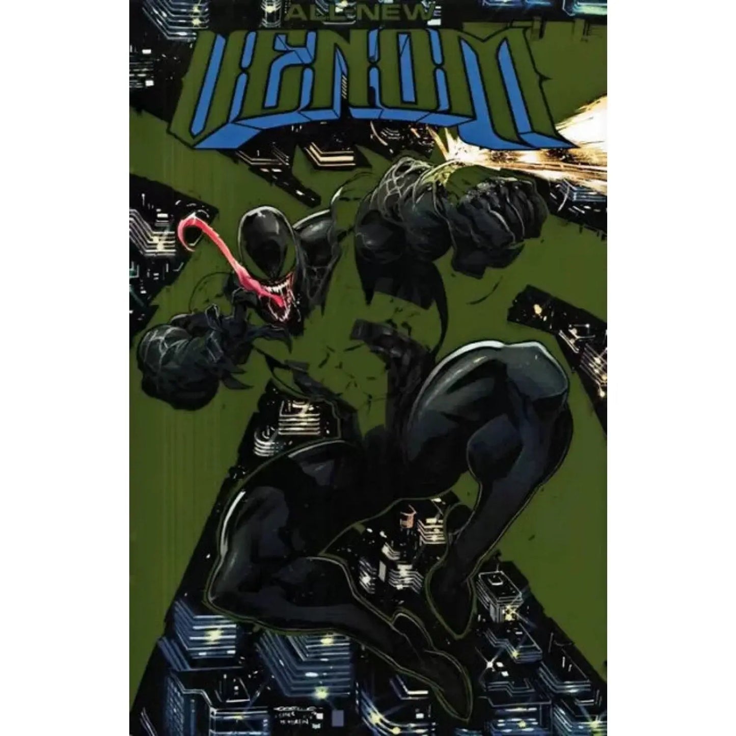 All - New Venom 1B Iban Coello Gold Foil Variant - MOD Shop LLC