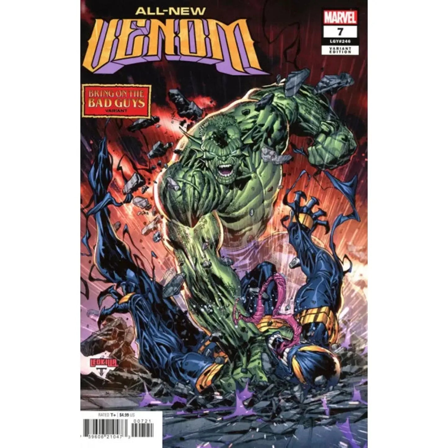 All - New Venom 7B Ken Lashley Bring on the Bad Guys Variant - MOD Shop LLC