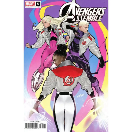 Avengers Assemble, Vol. 3 5B Lobos Avengers Jacket Variant - MOD Shop LLC