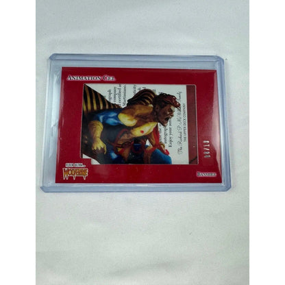 Banshee Red Animation Cell Gilberto Martimiano Auto 06/13 Fleer Ultra Wolverine - MOD Shop LLC