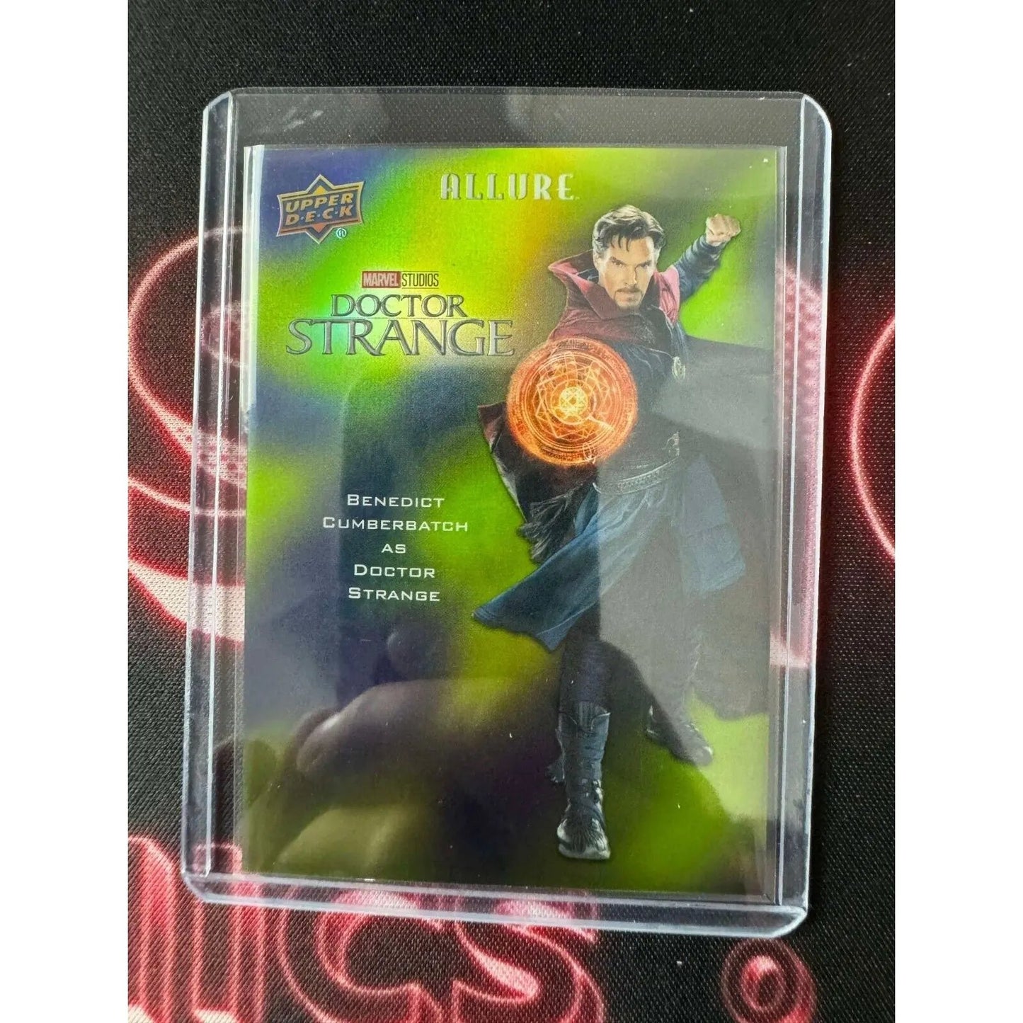 Benedict Cumberbatch as Doctor Strange Green Quartz Poster Marvel Allure 37/99 - MOD Shop LLC