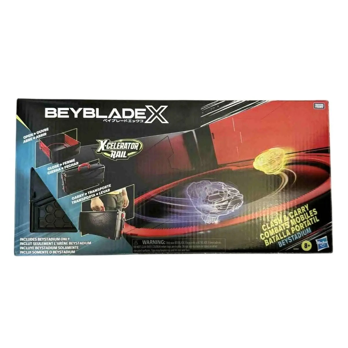 Beyblade X Clash & Carry Beystadium — Portable Battle Arena - MOD Shop LLC