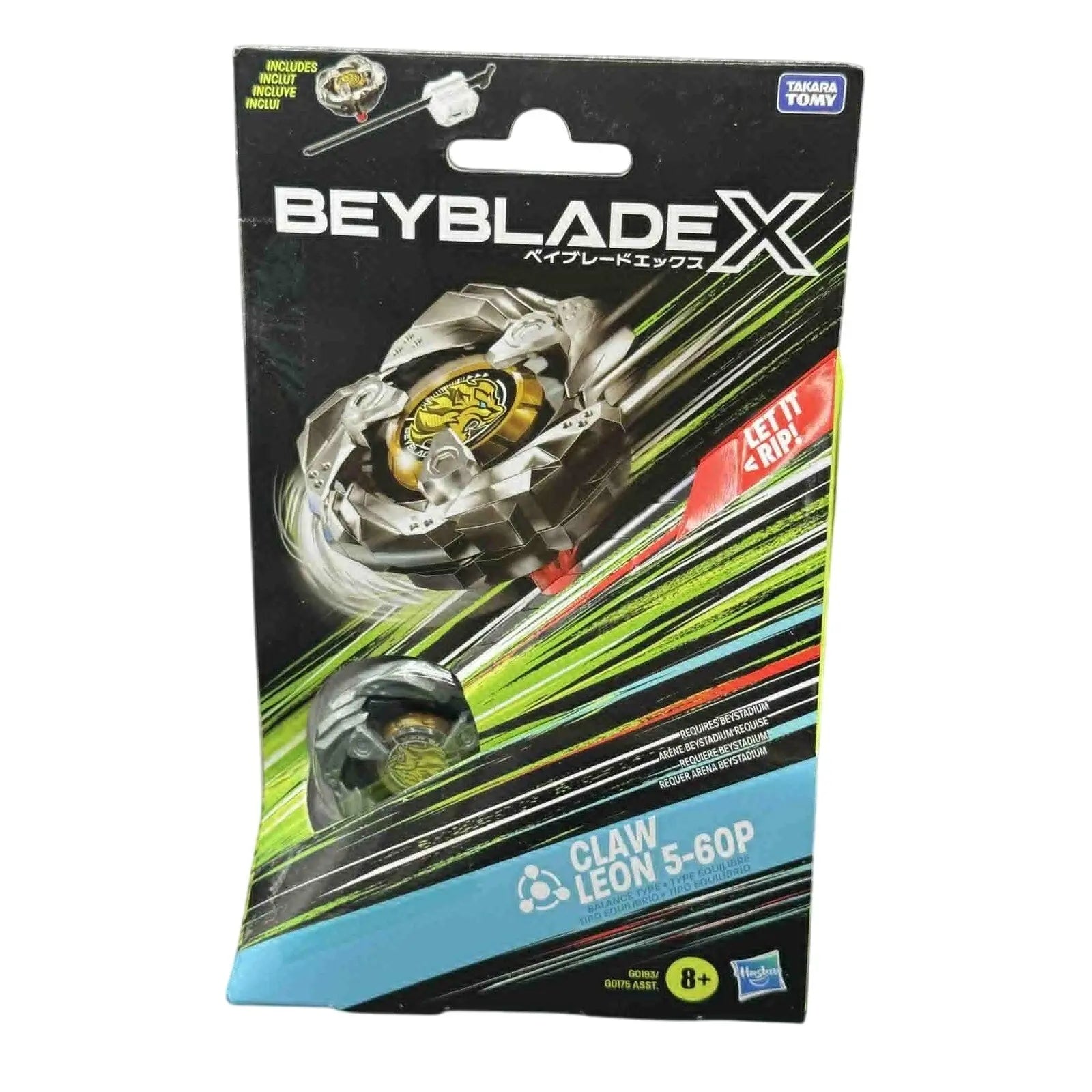 Beyblade X Claw Leon 5 - 60P - Balance Type All - Rounder - MOD Shop LLC