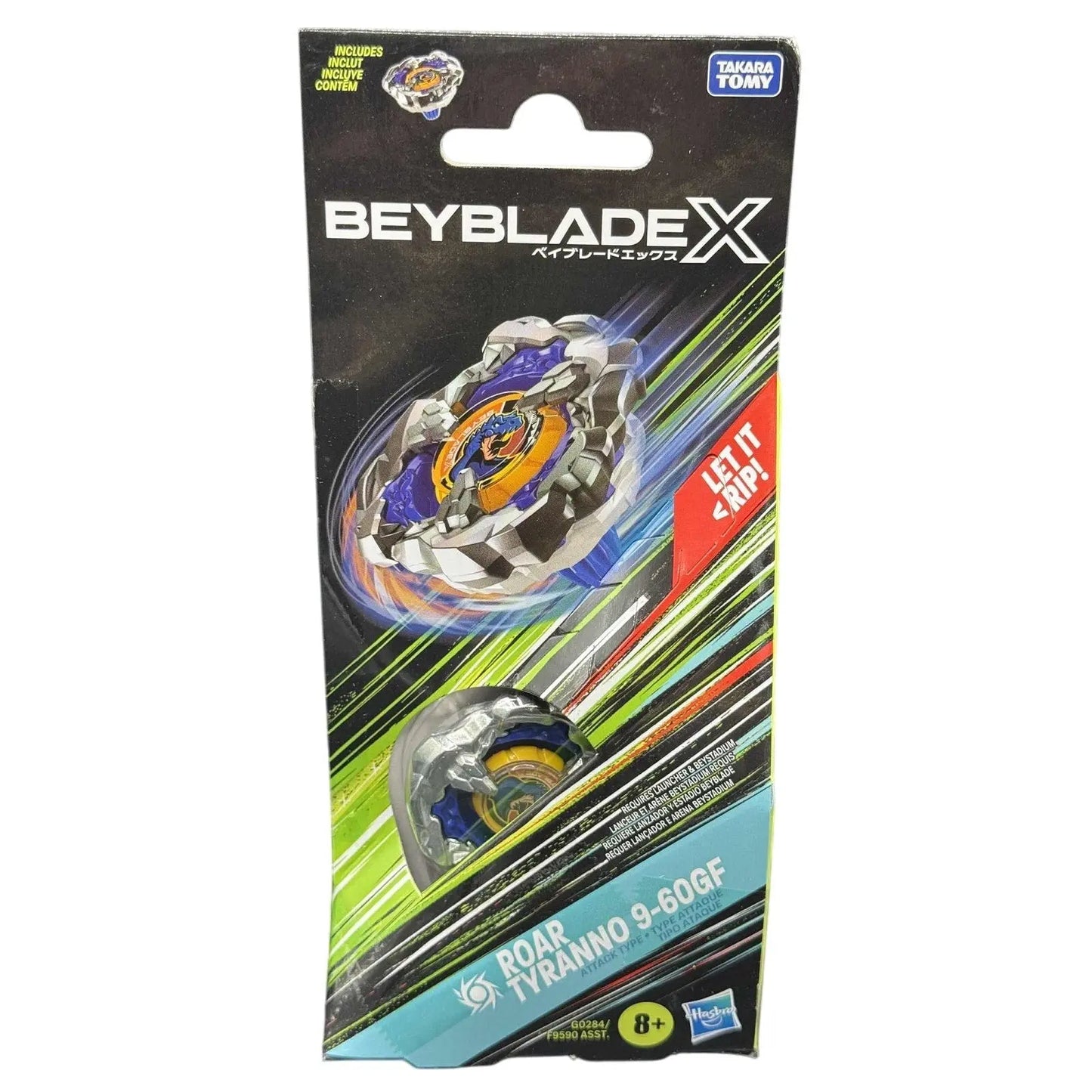 Beyblade X – Roar Tyranno 9 - 60GF Booster Pack - MOD Shop LLC