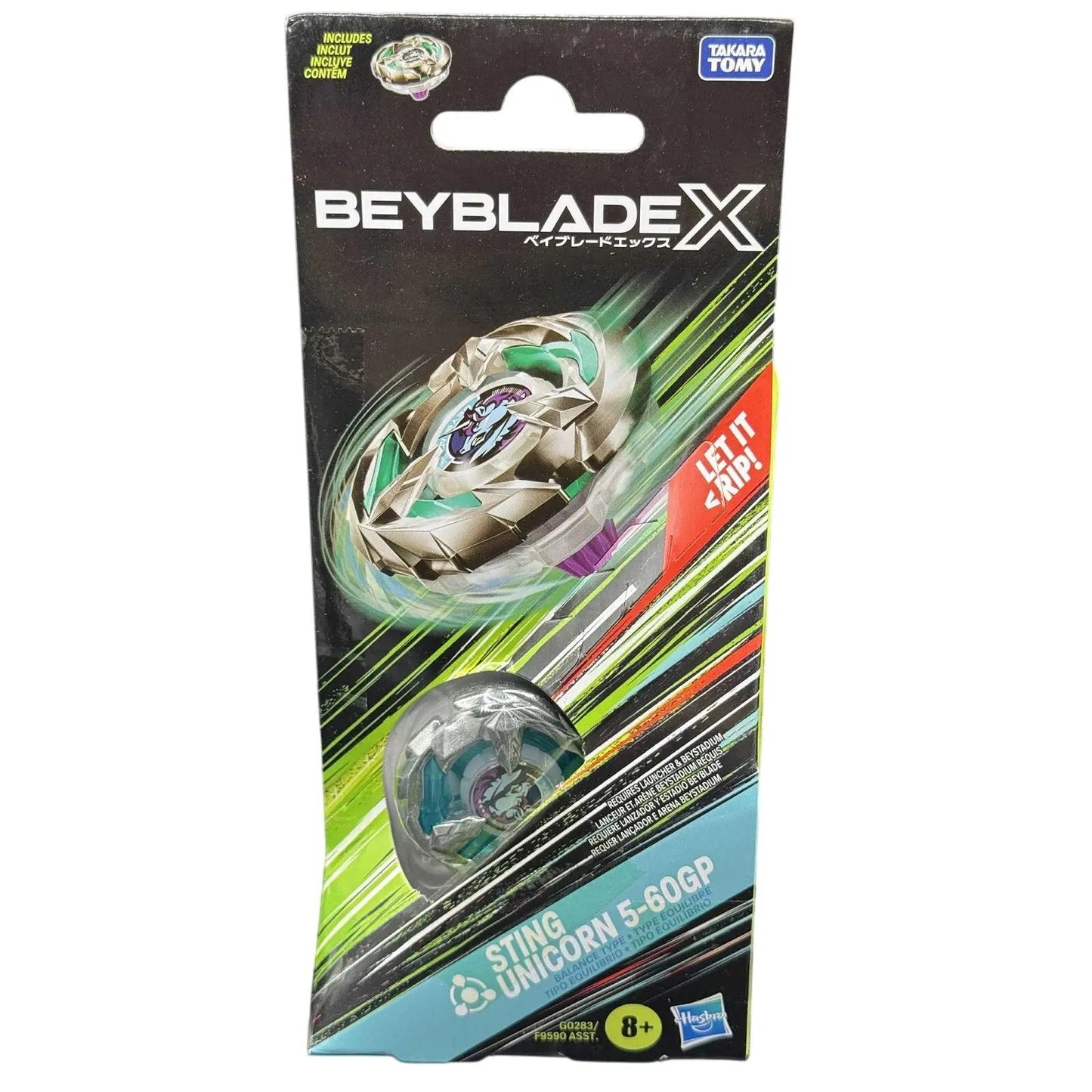Beyblade X – Sting Unicorn 5 - 60GP Booster Pack - MOD Shop LLC