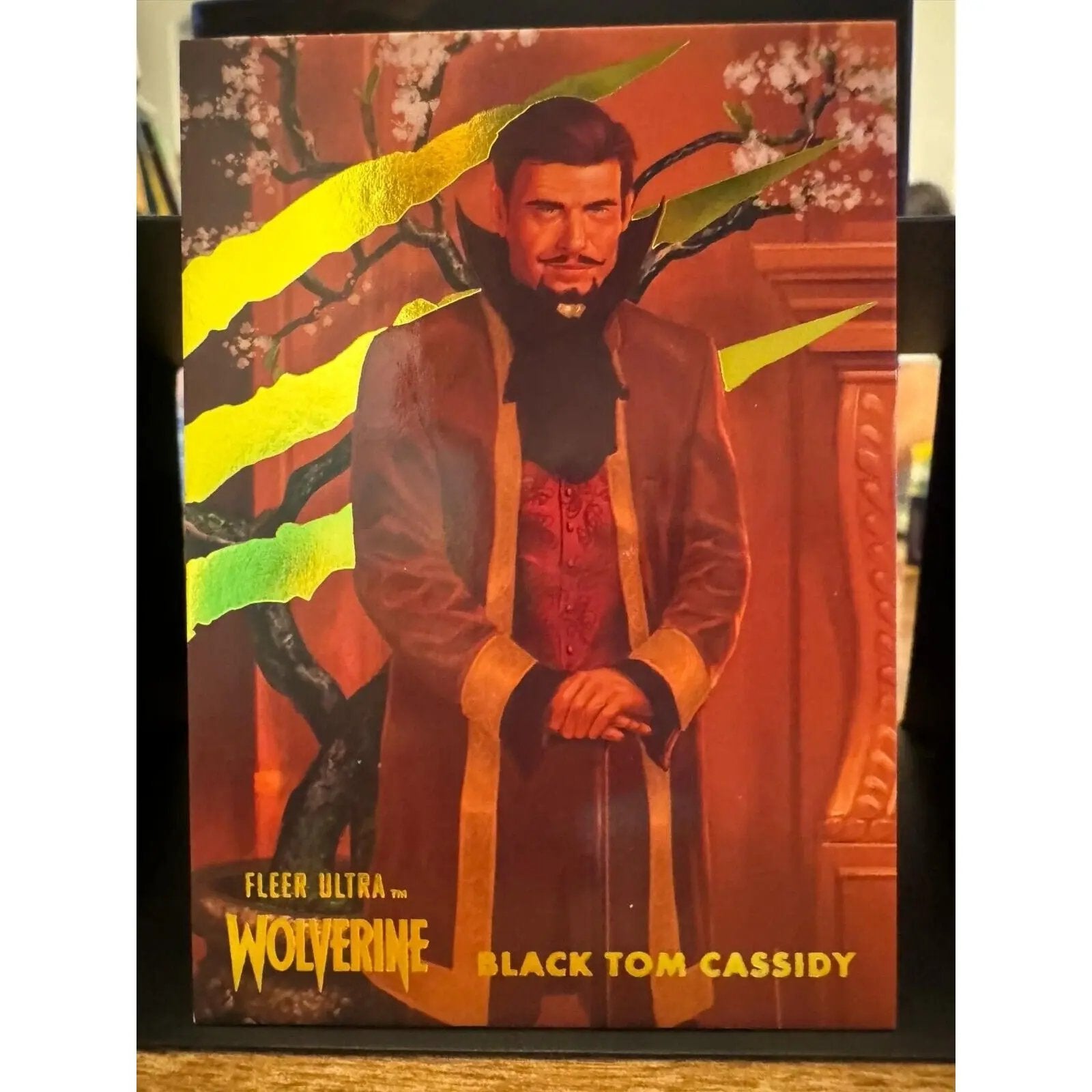 Black Tom Cassidy #45 YELLOW FOIL Slash Fleer Ultra Wolverine OMEGA 90/90 - MOD Shop LLC