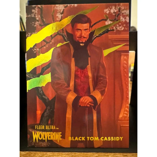 Black Tom Cassidy #45 YELLOW FOIL Slash Fleer Ultra Wolverine OMEGA 90/90 - MOD Shop LLC