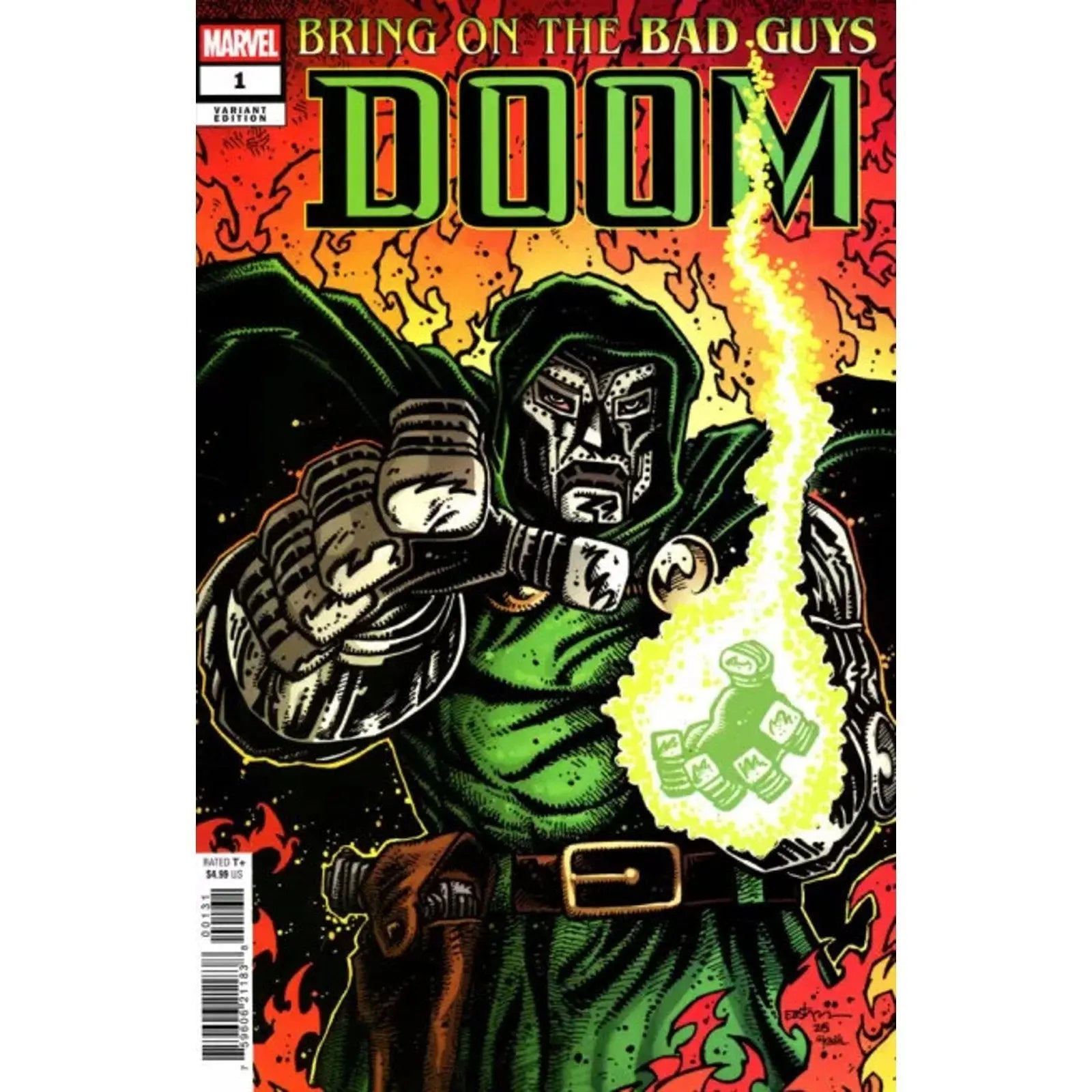 Bring on the Bad Guys: Doom 1C Kevin Eastman Variant - MOD Shop LLC