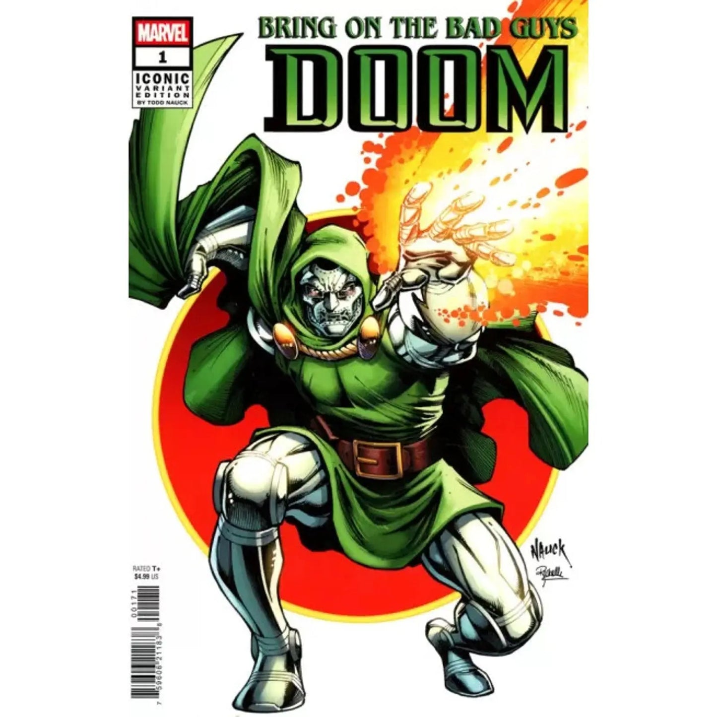 Bring on the Bad Guys: Doom 1F Todd Nauck Iconic Variant - MOD Shop LLC