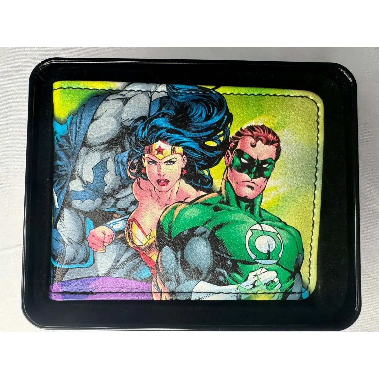 Buckle - Down Bi - fold Wallet - DC Batman / Wonder Woman / Green Lantern NIB - MOD Shop LLC