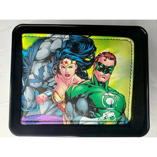 Buckle - Down Bi - fold Wallet - DC Batman / Wonder Woman / Green Lantern NIB - MOD Shop LLC