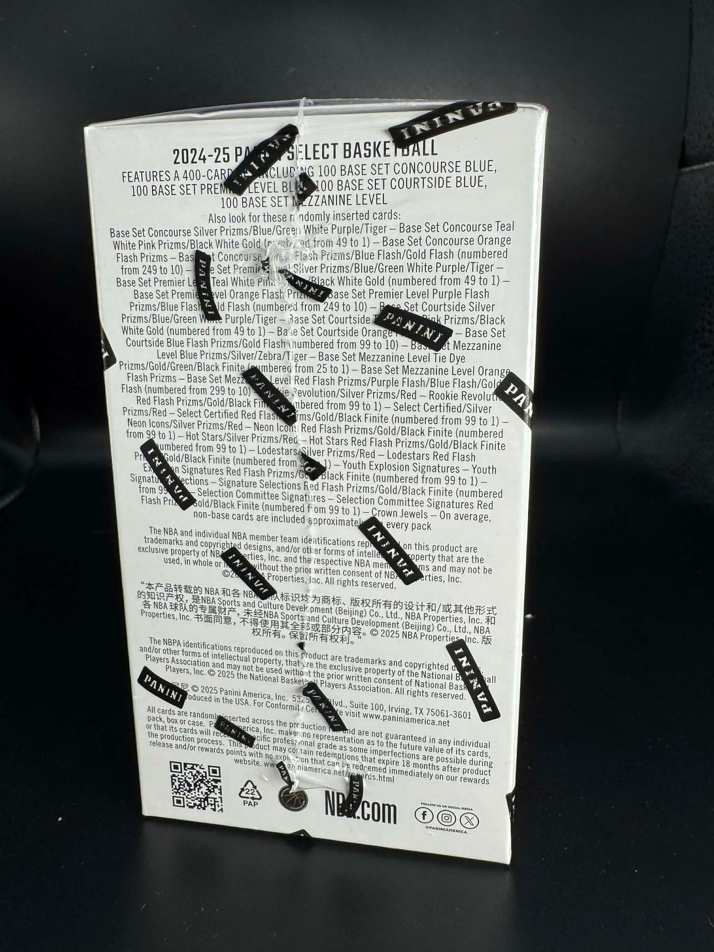 24/25 Panini Select Basketball Blaster Box