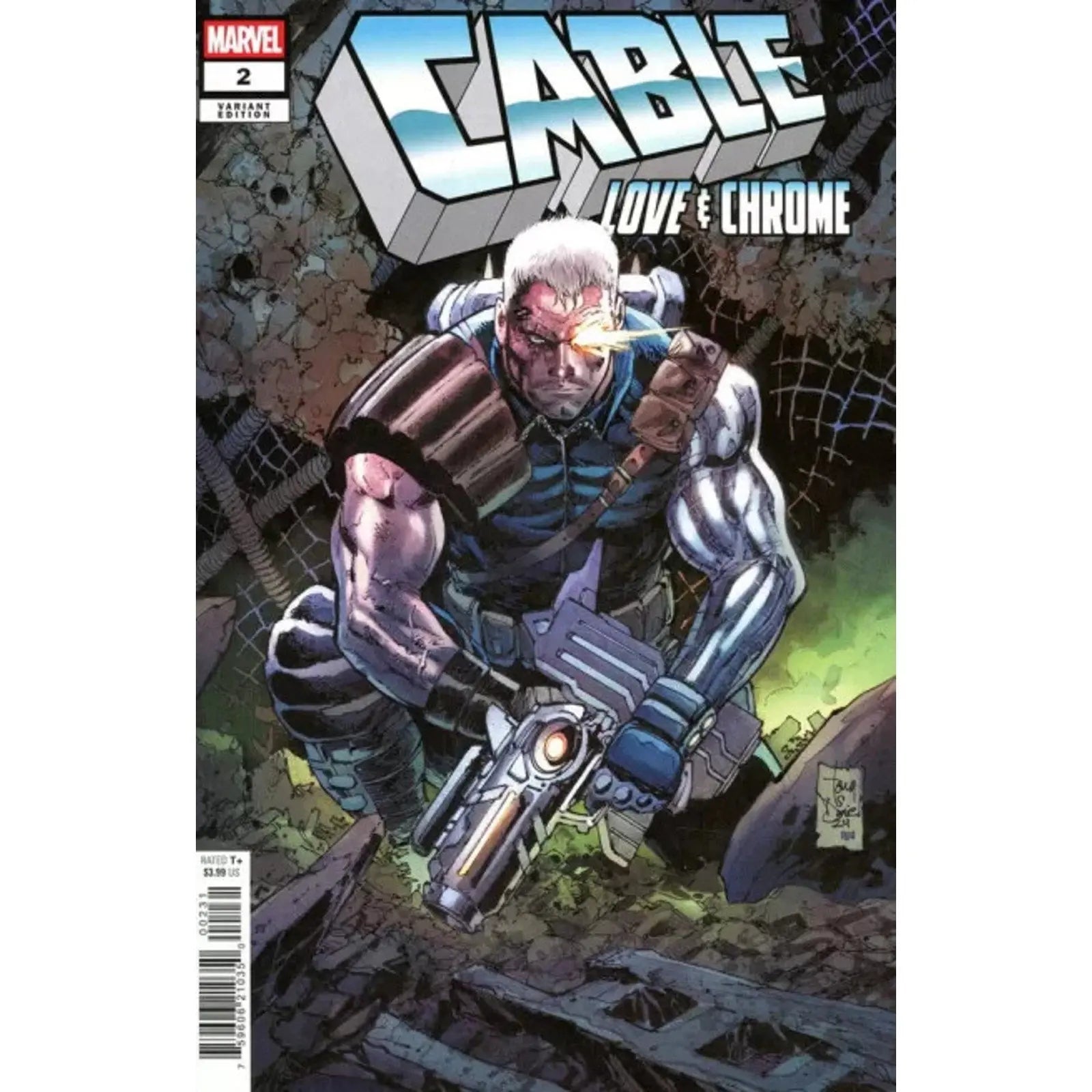 Cable: Love and Chrome 2C Tony S. Daniel Variant - MOD Shop LLC