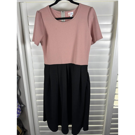 LulaRoe - Amelia - L - EUC - Women's Dress