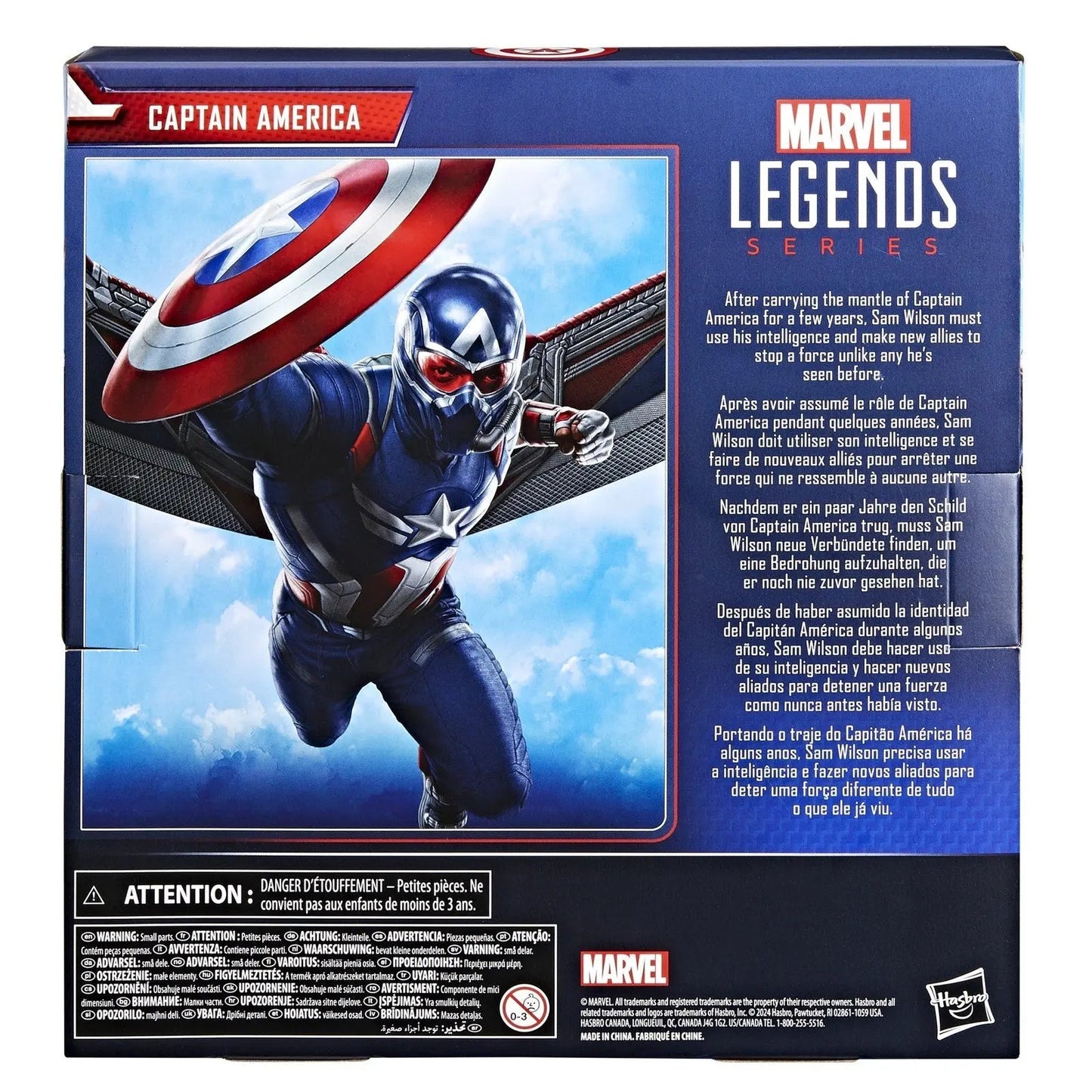 Captain America Legends 6in Brave New World Cap Action Figure - MOD Shop LLC