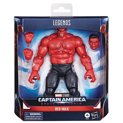Captain America Legends 6in Brave New World Red Hulk - MOD Shop LLC