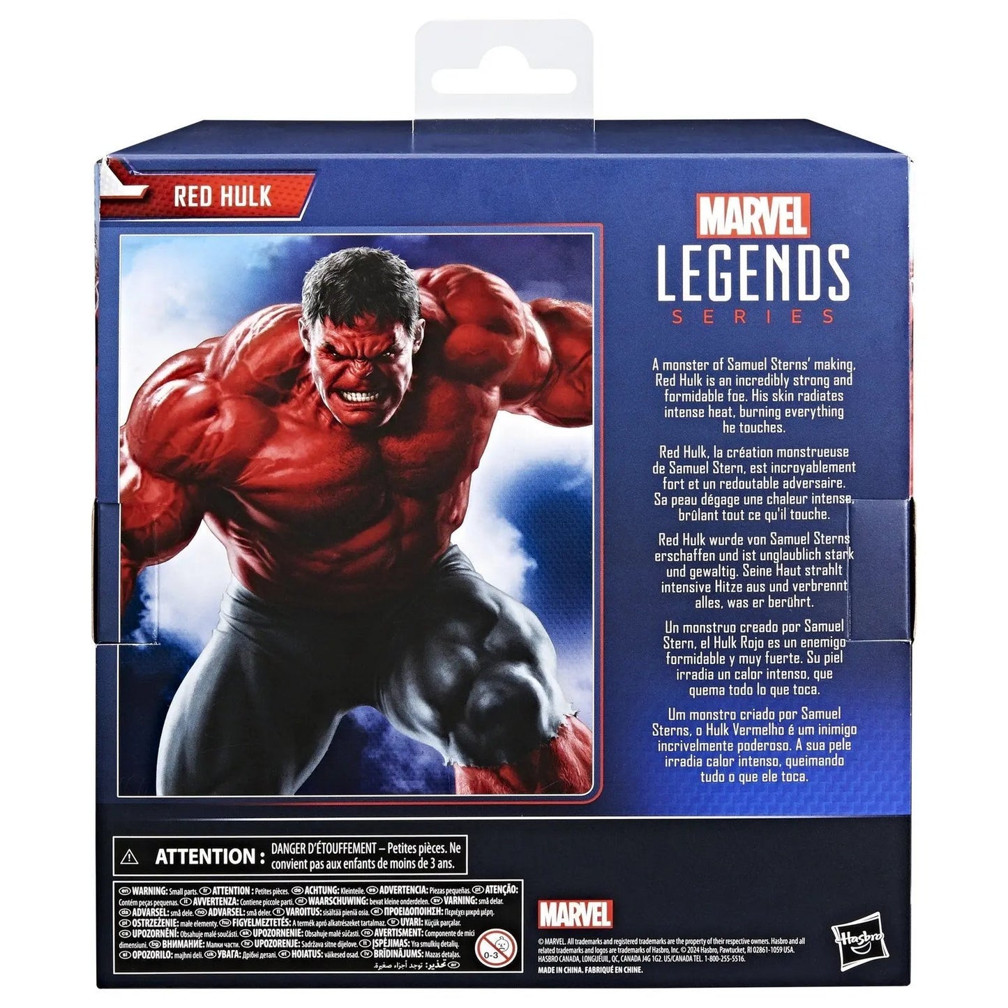 Captain America Legends 6in Brave New World Red Hulk - MOD Shop LLC