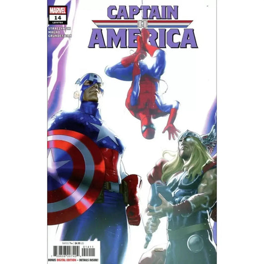 Captain America, Vol. 11 14A Taurin Clarke Regular - MOD Shop LLC