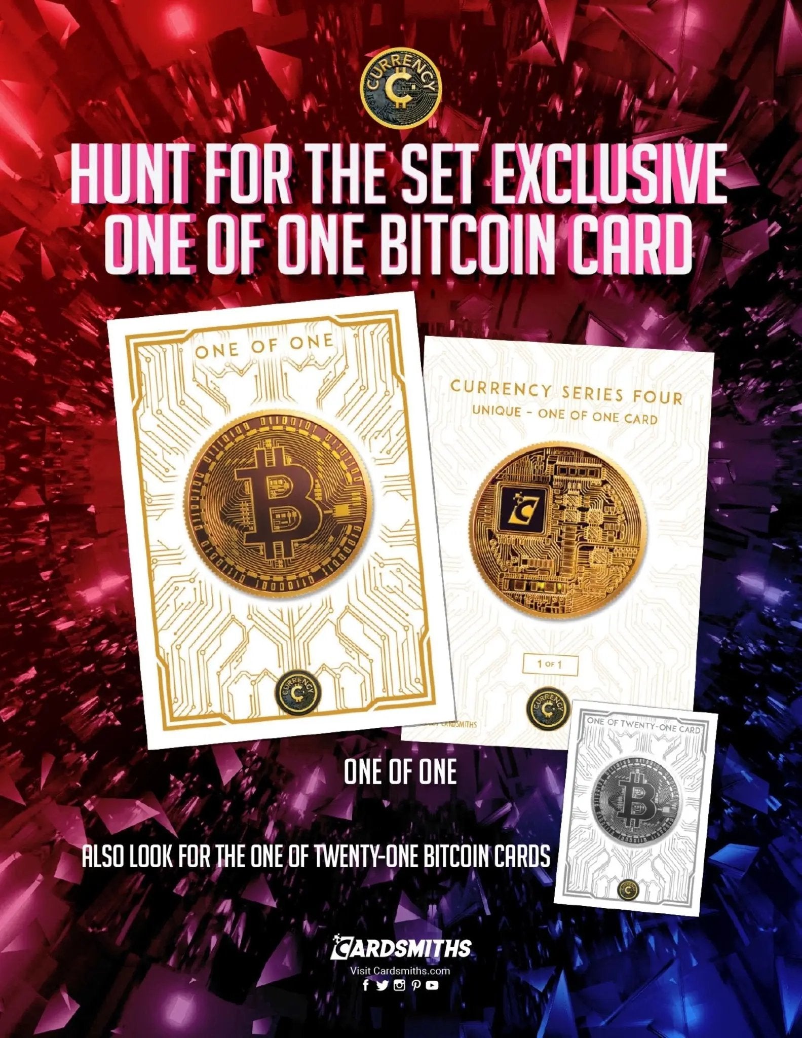 Cardsmiths Currency Series 4 Trading Cards - Collector Box - MOD Shop LLC