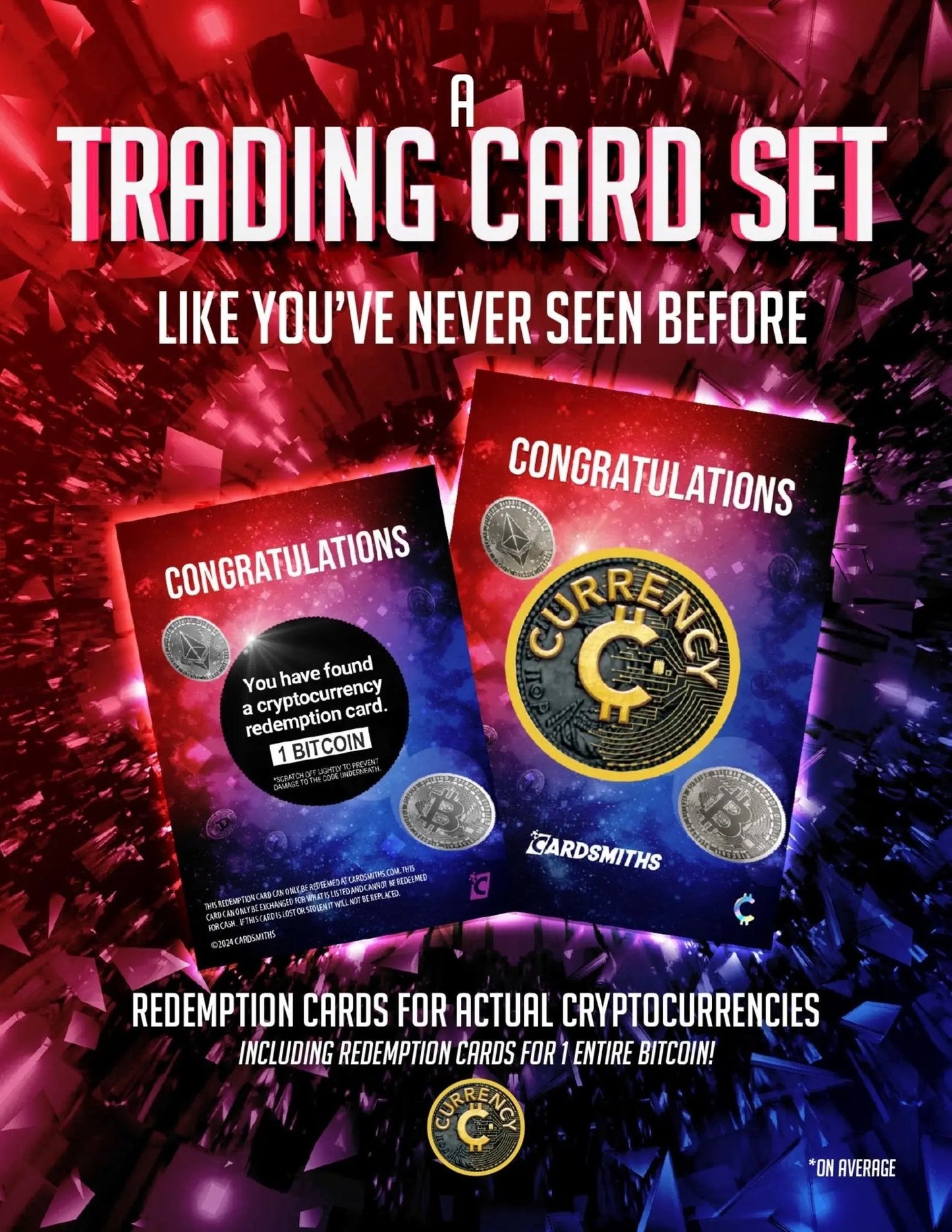 Cardsmiths Currency Series 4 Trading Cards - Collector Box - MOD Shop LLC