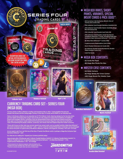 Cardsmiths Currency Series 4 Trading Cards - Mega Box - MOD Shop LLC