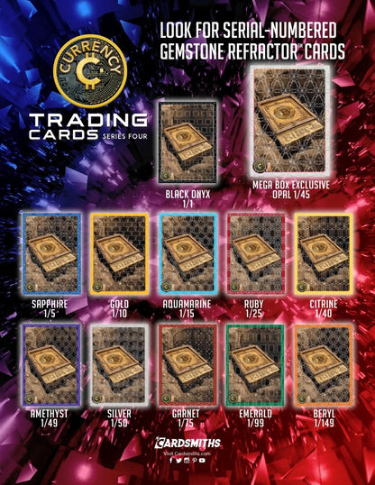 Cardsmiths Currency Series 4 Trading Cards - Mega Box - MOD Shop LLC