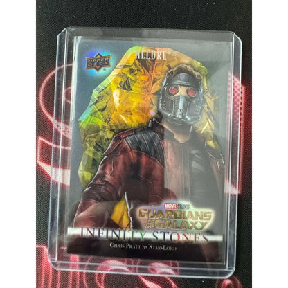 Chris Pratt as Star - Lord Marvel Allure Infinity Stones Mind Stone 229/299 - MOD Shop LLC