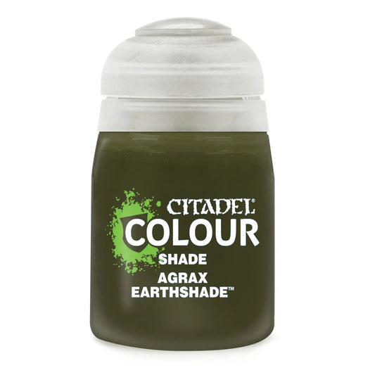 Citadel Agrax Earthshade - 18ml Premium Dark Brown Shade Paint - Professional Miniature Wash for Wargaming & Model Painting - MOD Shop LLC