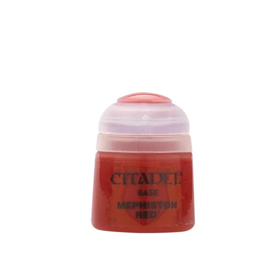 Citadel Base Paint: Mephiston Red (12ml) - Premium Miniature Paint for Warhammer & Tabletop Gaming - MOD Shop LLC