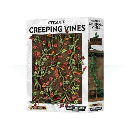 Citadel Creeping Vines - 12 Flexible Plastic Terrain Pieces for Warhammer 40K & Age of Sigmar Models - Games Workshop - MOD Shop LLC