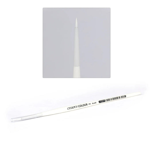 Citadel Synthetic Glaze Brush - Professional Miniature Painting Tool for Warhammer and Tabletop Glaze Application - MOD Shop LLC