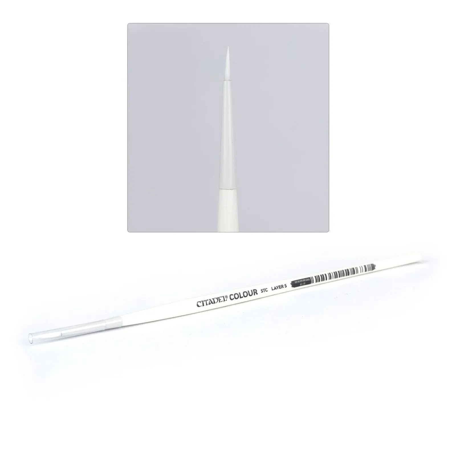 Citadel Synthetic Layer Brush Small - Professional Miniature Painting Tool for Warhammer and Tabletop Detail Work - MOD Shop LLC